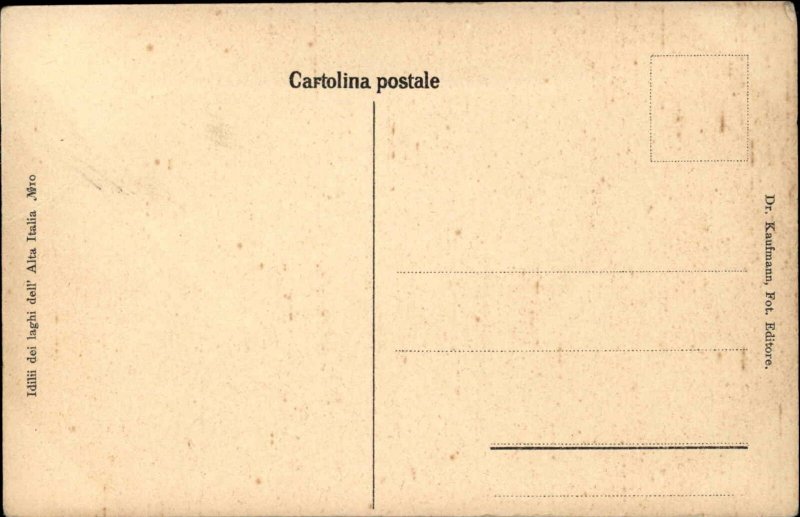 Disabled Handicapped Man Peg-Leg Amputee c1915 Italian Postcard