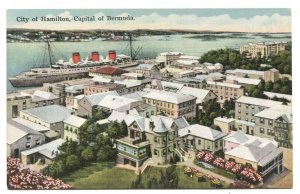 Postcard City of Hamilton Capital of Bermuda