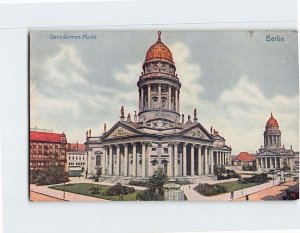 Postcard Gensdarmen-Markt, Belin, Germany