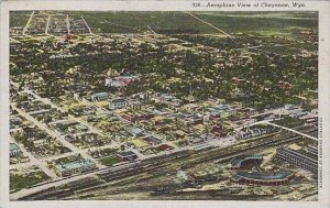 Wyoming Cheyenne Aeroplane View Of Cheyenne