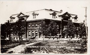 Government House Prince Albert Saskatchewan SK Sask Unused RPPC Postcard H50