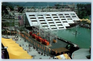 1982 Knoxville Tennessee Postcard Exterior View U.S Pavilion World's Fair Posted