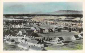 RPPC WHITEHORSE YUKON TERR. ALASKA CANADA COLORIZED REAL PHOTO POSTCARD c. 1920s