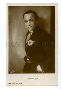 497365 Conrad VEIDT German MOVIE Film Actor Vintage postcard BINDER ROSS #943-2