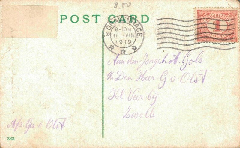 Something a Woman Can't Do! Comic Vintage Postcard 06.75