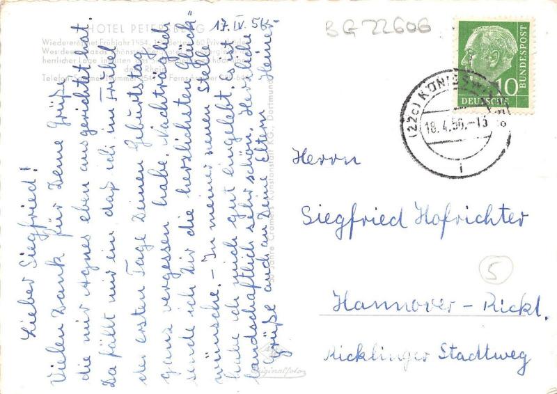 BG22606 hotel petersberg  Konigswinter germany  CPSM 14.5x9cm