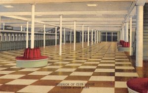 Interior of Club House, Garden State Park Delaware Township, New Jersey  