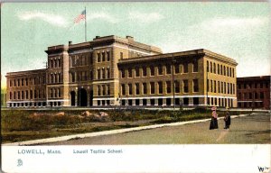 Tucks 5542 Lowell Textile School, Lowell MA Undivided Back Vintage Postcard K54