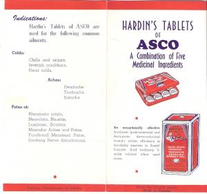 Asco Pharm Co. Hardins Tablets