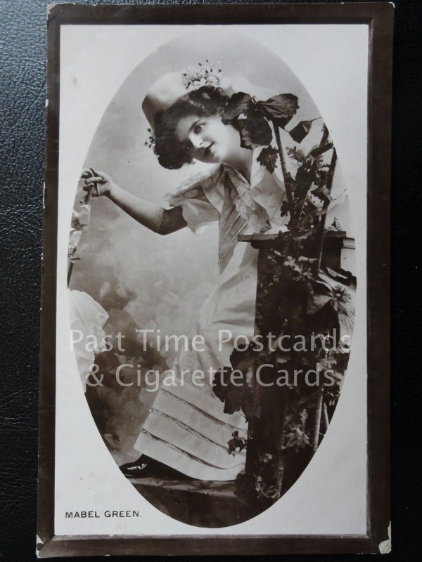 c1906 RPPC - Actress: Mabel Green