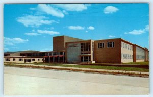 WAUKESHA, Wisconsin WI ~ South Campus WAUKESHA HIGH SCHOOL 1959 Postcard