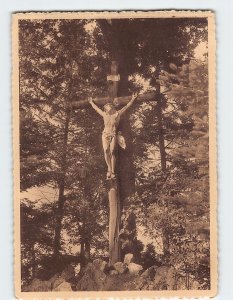 Postcard The Calvary Couvent des Redemptoristes Beauplateau Belgium