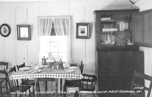 Herbert Hoover Birthplace real photo West Branch, Iowa  