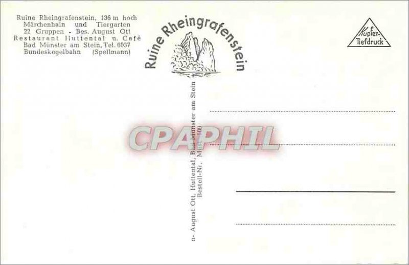 Modern Postcard Bad Munster am Stein