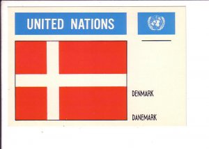Denmark Flag, United Nations