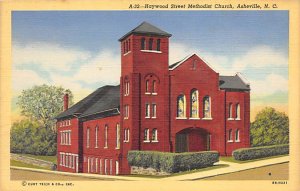 Haywood Street Methodist Church Asheville, North Carolina NC  