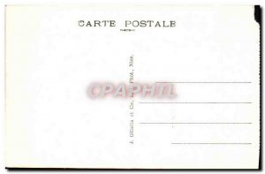 Old Postcard Cote d & # 39Azur a theft & # 39Oiseau of Nice Menton