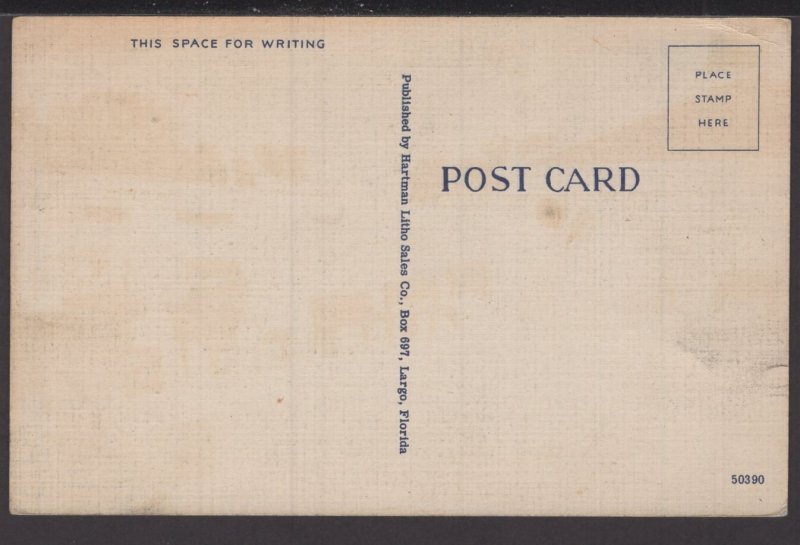 Florida Clearwater Shuffleboard Club ~ LINEN