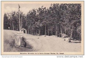 Canada Quebec Gaspe Belvedere Ministere de la Voirie Grosses Roches