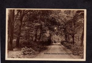 UK The Avenue Crowwood Golf Course, Muirhead Glasgow Crow Wood Postcard Golfing