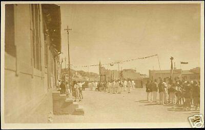 namibia d.s.w.a., TSUMEB, Street, Procession 1930s RPPC