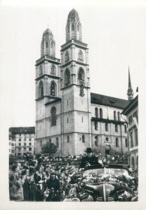 Switzerland Winston Churchill Parade 1946 United States of Europe Zurich 