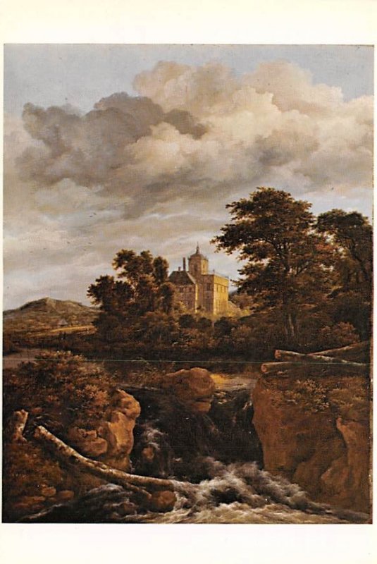 Waterfall Before A Castle, The Dayton Art Institute  