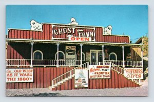 Frontier Ghost Town Bliss Idaho ID UNP Chrome Postcard N12