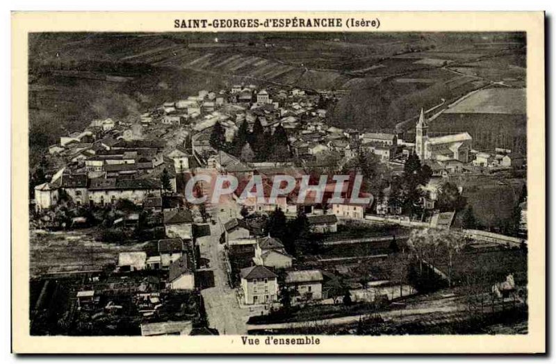 Saint Georges d & # 39Esperance - View of & # 39Ensemble Old Postcard
