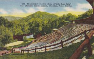 Mountainside Theatre Home Of Unto These Hills Cherokee Indian Drama Cherokee ...