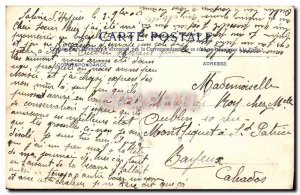 Old Postcard A Canon Coup de 14ccm