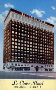 Le Claire Hotel - Moline, Illinois IL  