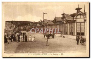 Old Postcard Mers Les Bains Casino