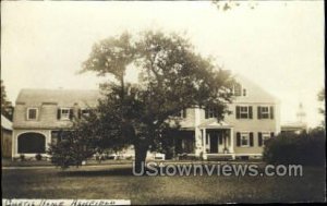 Real Photo - Curtis Home - Ashfield, Massachusetts MA