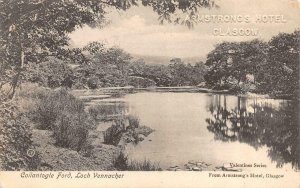 GLASGOW, Scotland  ARMSTRONG'S HOTEL~Coilantogle Ford~Loch Vennacher  Postcard