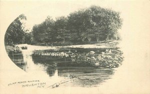 Brushton New York Flat Rock Rapids Frame like C-1910 Postcard 20-1836