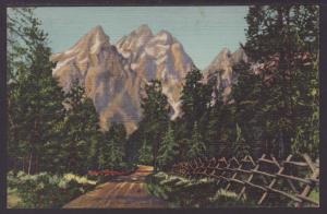 The Grand Teton Postcard