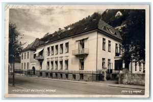 1933 Front View Hospitalet Betanien Bergen Norway Posted Vintage Postcard