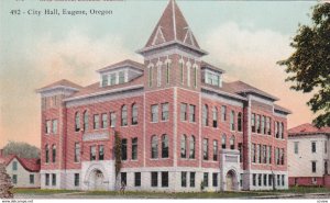 EUGENE , Oregon , 1900-10s ; City Hall