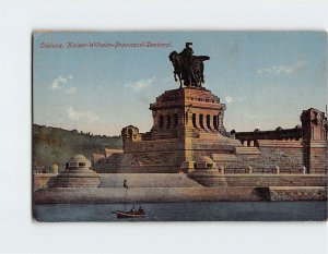 Postcard Kaiser-Wilhelm-Provinzial-Denkmal, Koblenz, Germany