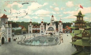 Postcard Ohio Cleveland Luna park #24305 Souvenir 23-3545