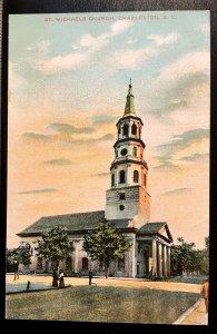 Vintage Postcard 1907-1915 St. Michael's Church, Charleston, South Carolina (SC)