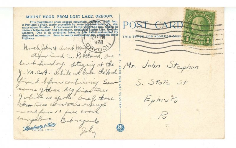 OR - Mt. Hood from Lost Lake