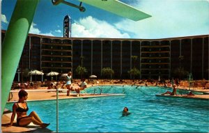 Las Vegas Nevada NV Frontier Hotel Pool Postcard 