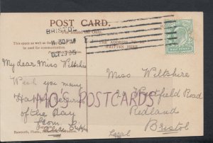 Family History Postcard - Wiltshire - 20 Westfield Road, Redland, Bristol RF3379