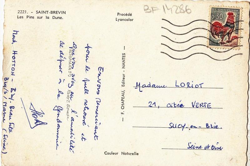 BF14285 saint brevin les pins sur la dune france front/back image