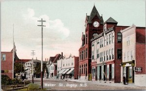 Water Street Digby Nova Scotia NS Unused McCoy Acadian Series Postcard H50