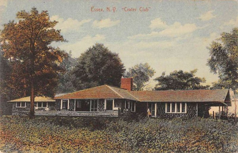 Essex New York Crater Club Vintage Postcard AA43729