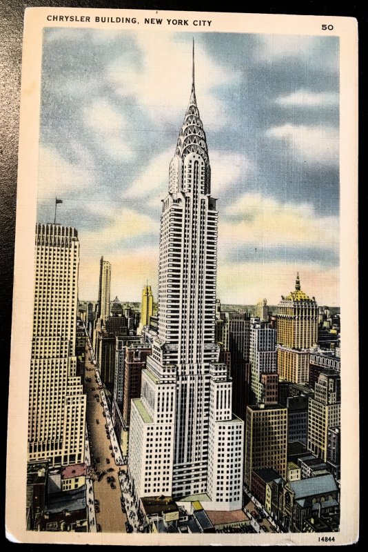 Colourpicture - New York City, beautiful buildings, Vic's Stamp Stash