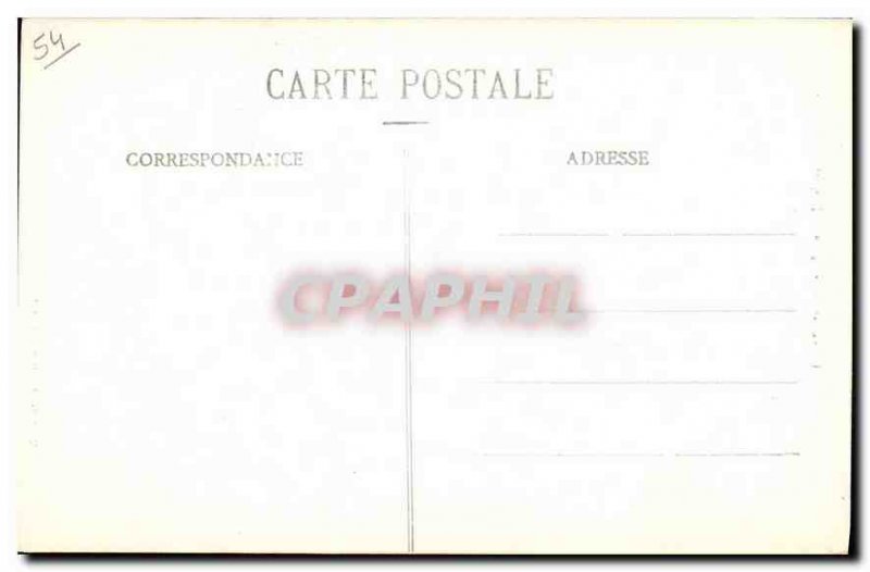 Postcard Old Church St Jacques Luneville